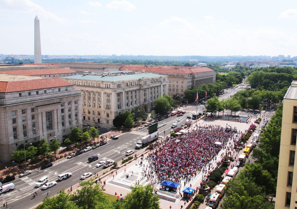 DowntownDC Freedom Plaza DowntownDC