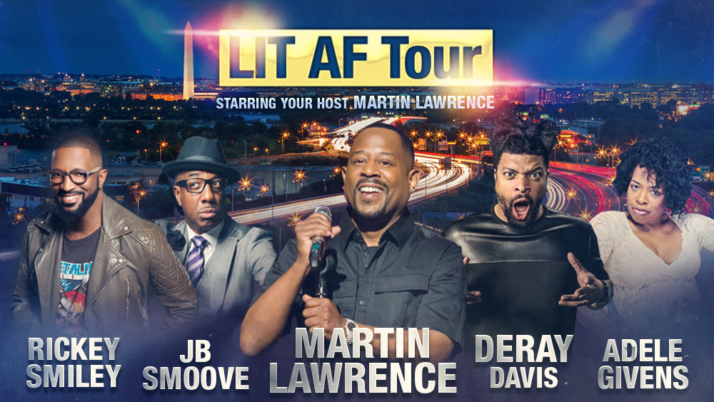 DowntownDC Martin Lawrence LIT AF Tour DowntownDC