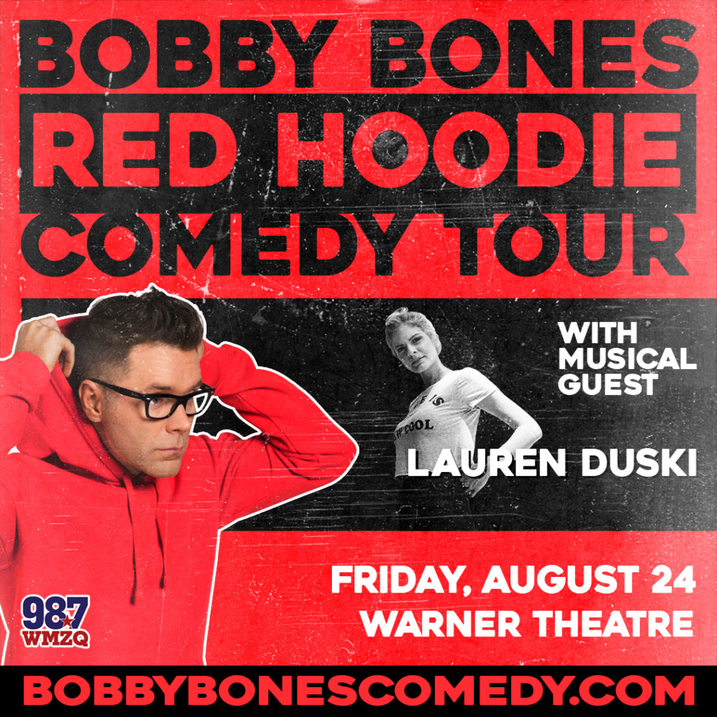 DowntownDC WMZQ Presents Bobby Bones Red Hoodie Comedy Tour DowntownDC
