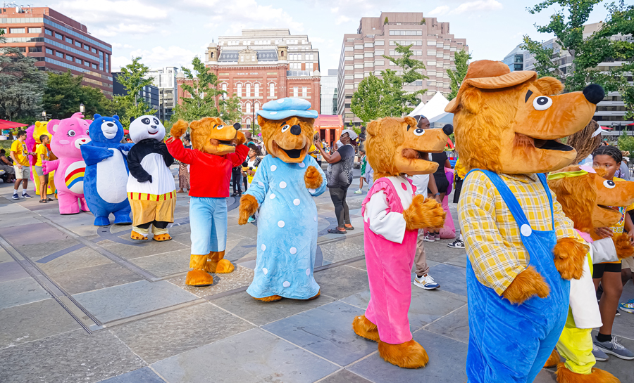 Teddy Bear Social Parade at Kids World 2024