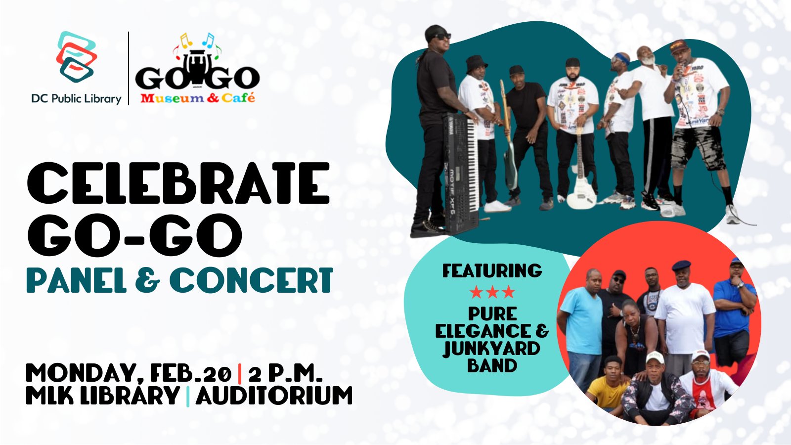Celebrating Go-Go: Panel Discussion and Concert
