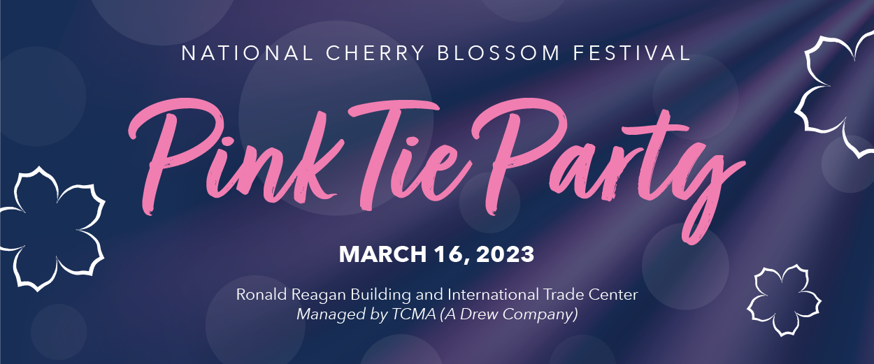 National Cherry Blossom Festival Pink Tie Party