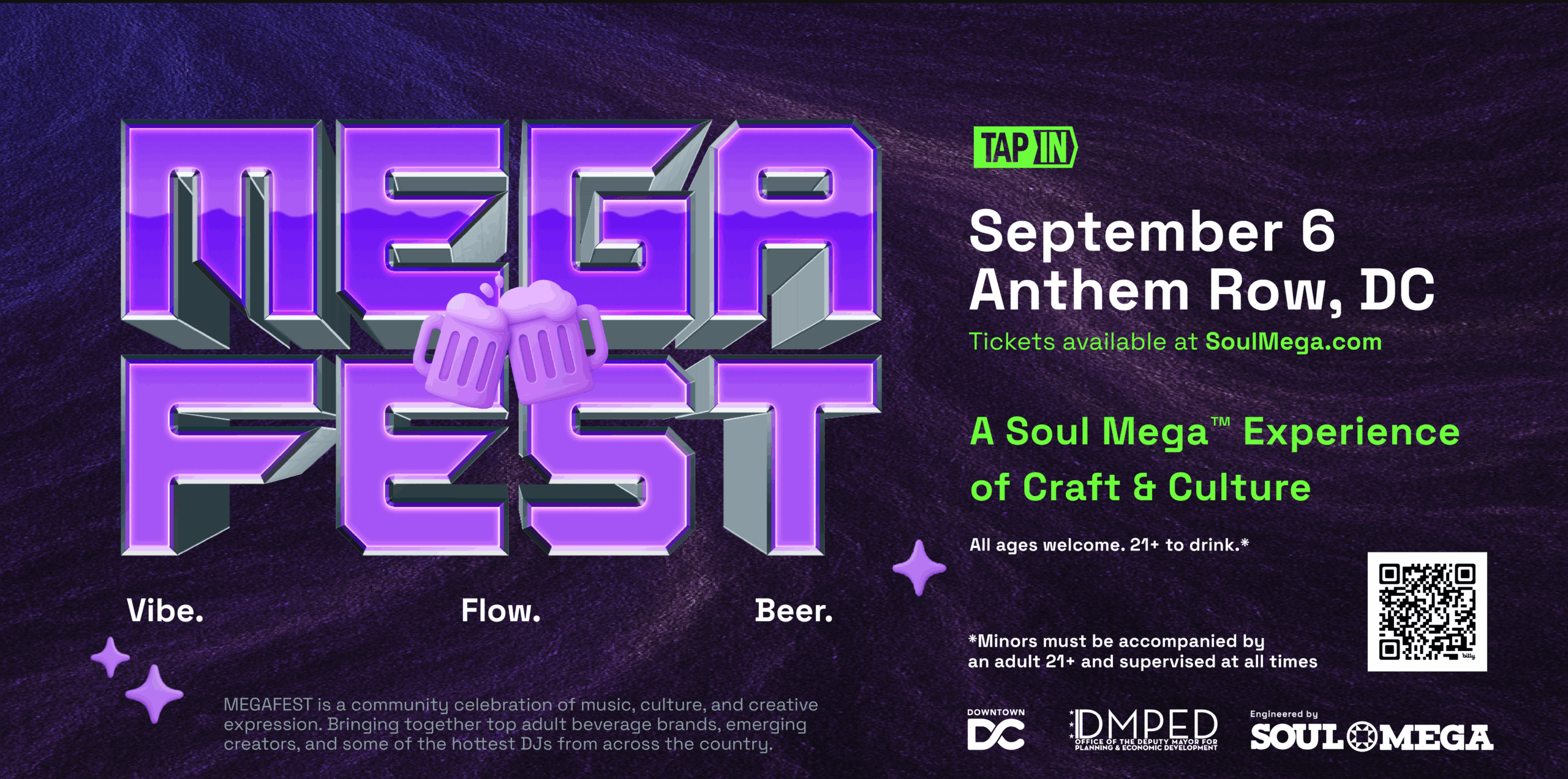 MEGAFEST 2025 - September 6, 2025 - Downtown DC