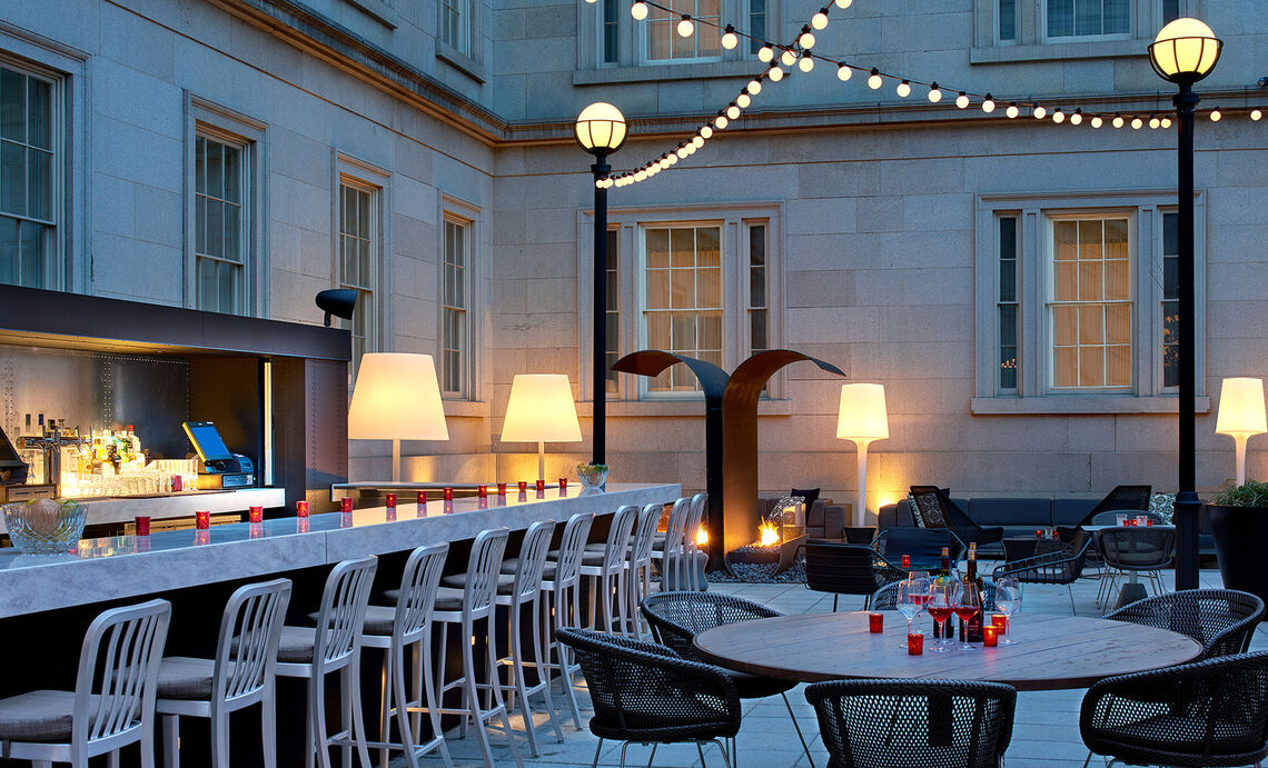 Outdoor Dining Downtown DC