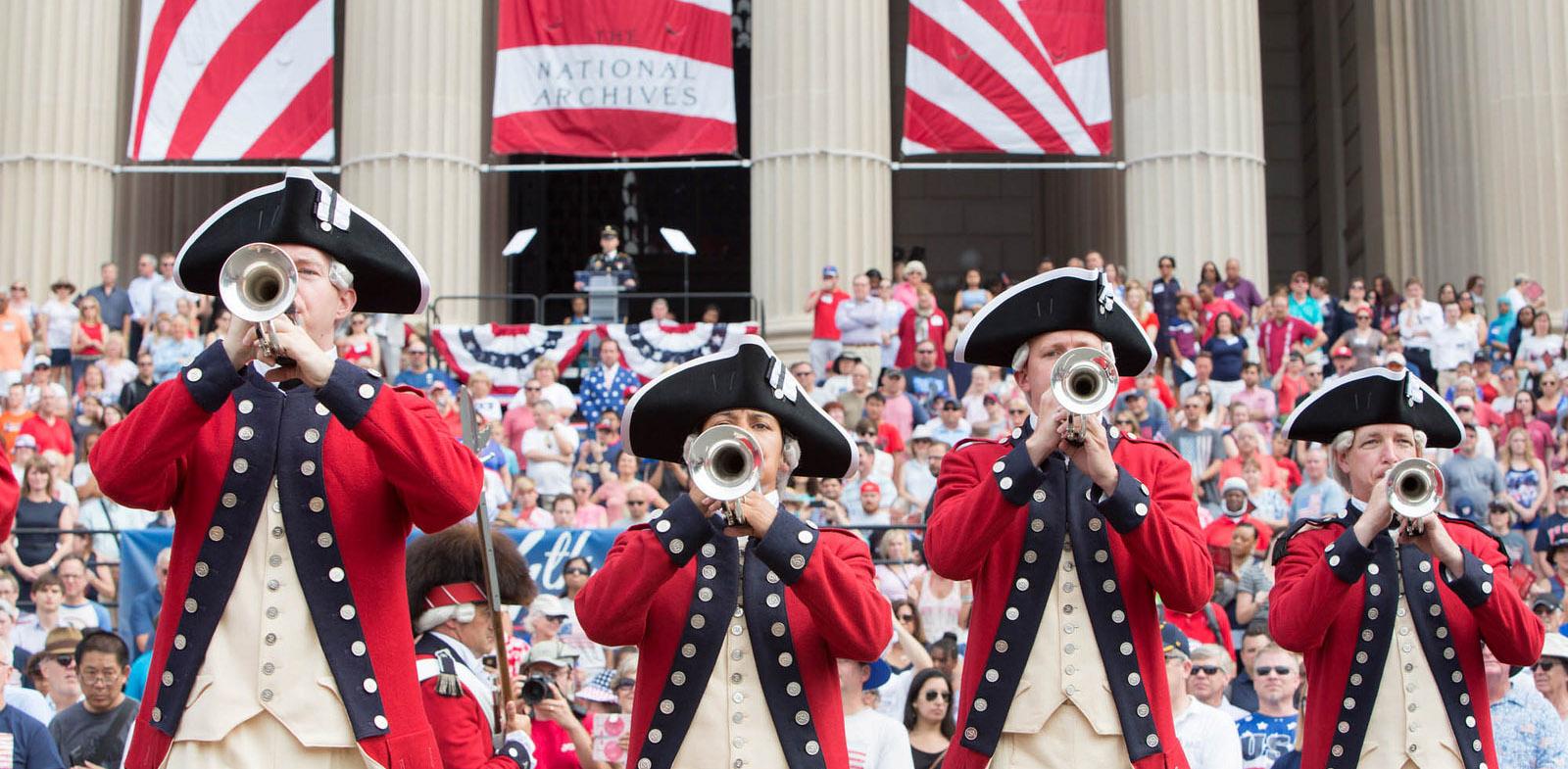 July 4th at the National Archives