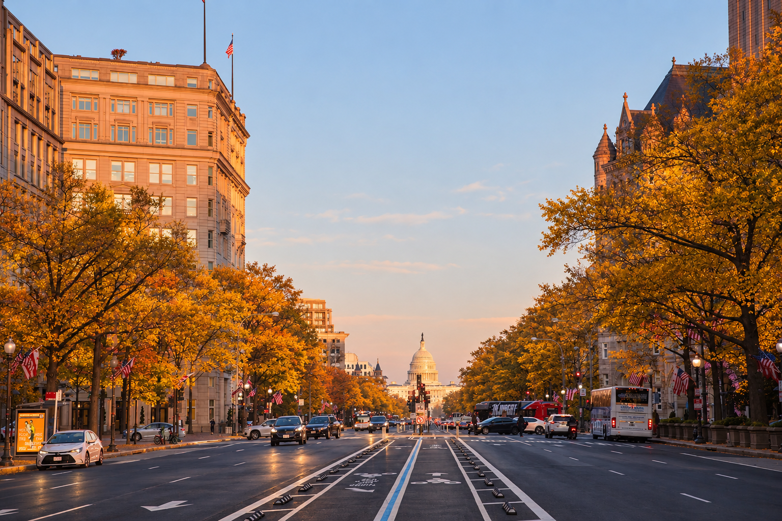 Fall in Downtown DC